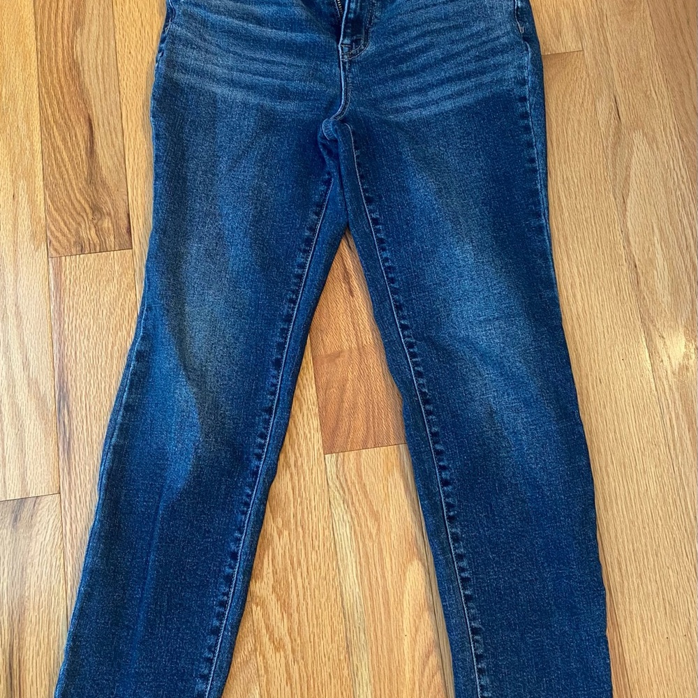 Maurices Dark Blue Skinny Jeans
